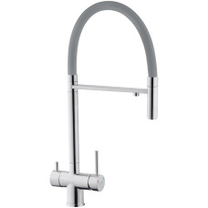 Змішувач для кухні з підключенням до фільтра Kroner KRP Edelstahl Klassisch - ESG03815GRA