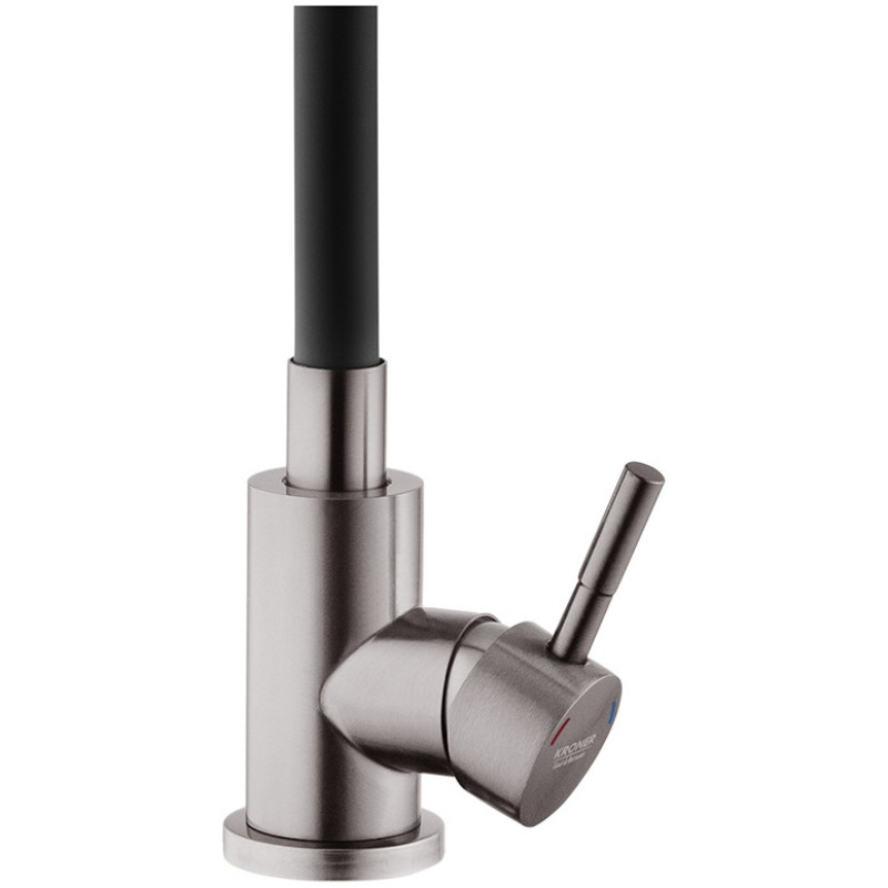 Смеситель для кухни Kroner KRP Edelstahl Klassisch - PVD035BLK