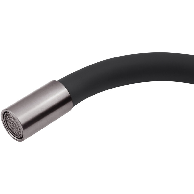 Смеситель для кухни Kroner KRP Edelstahl Klassisch - PVD035BLK