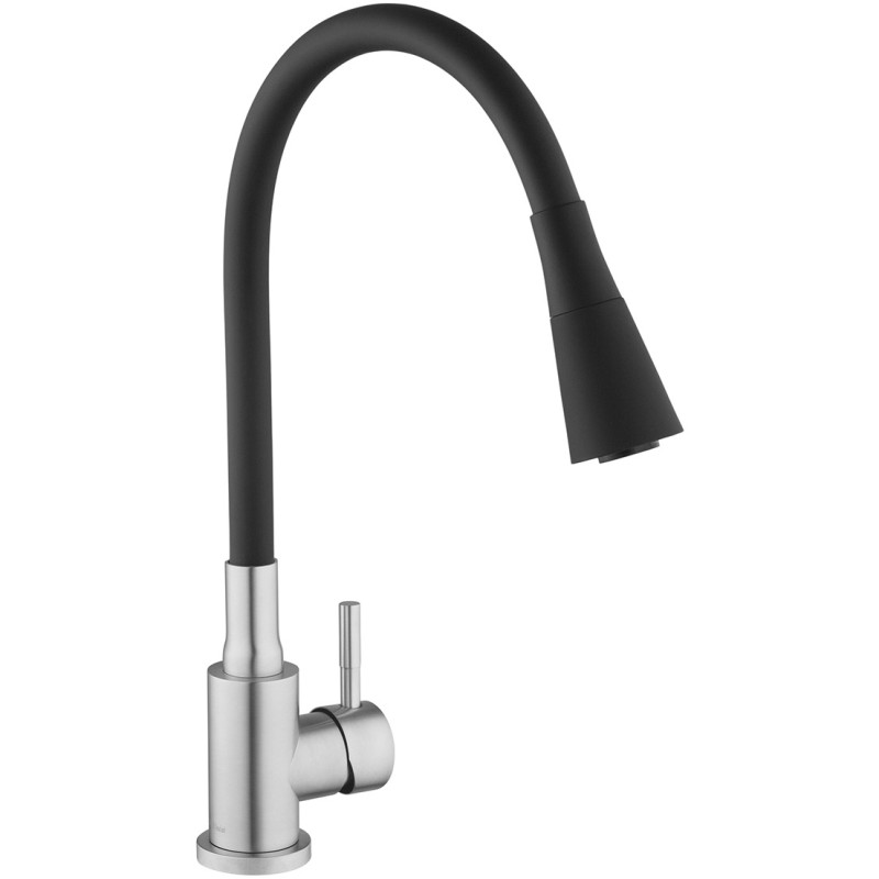 Змішувач для кухні Kroner KRP Edelstahl Klassisch - ESG031BLK