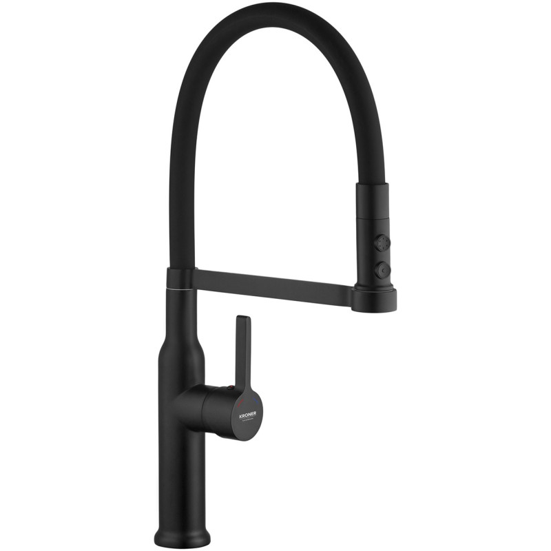 Смеситель для кухни Kroner KRP Ersel - SCH03112BLK