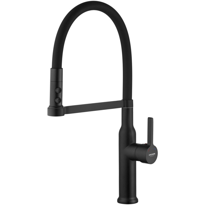 Смеситель для кухни Kroner KRP Ersel - SCH03112BLK