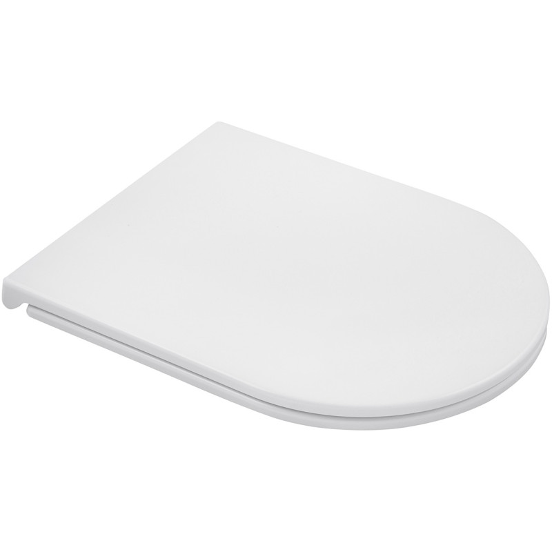 Унитаз подвесной безободковый Kroner Armada WHI513636 RIMLESS с сиденьем Slim Duroplast / Soft-close / Quick relase (KA513636WHIR)