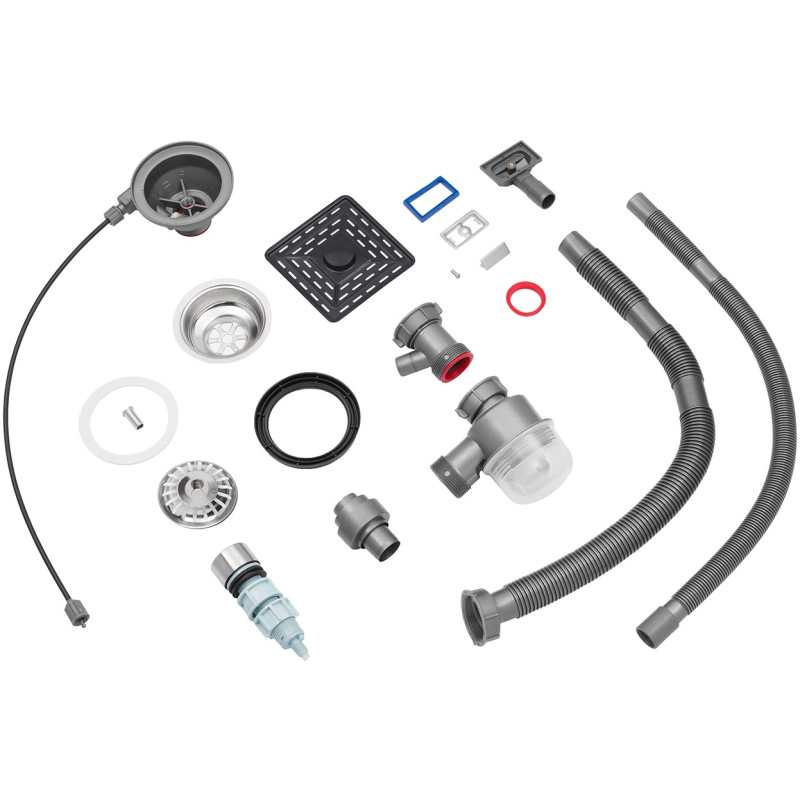 Кухонна мийка Kroner KRP Schwarze - SET7545HM PVD (3.0/0.8 мм)