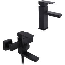 Набор смесителей Edelstahl Kubus-SCH010 + смеситель Edelstahl Kubus-SCH060