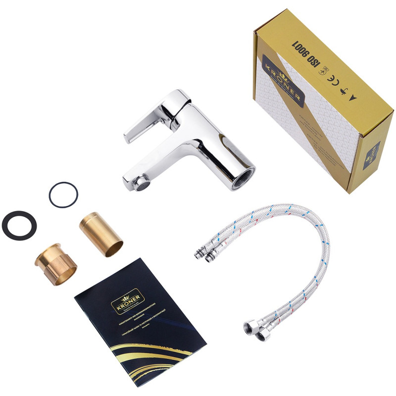Смеситель для раковины Kroner KRM Oker - C010