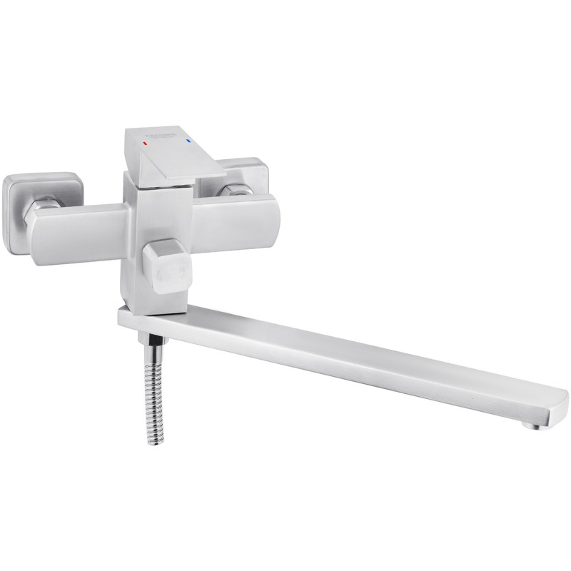 Смеситель для ванны Kroner KRP Edelstahl Kubus - ESG070