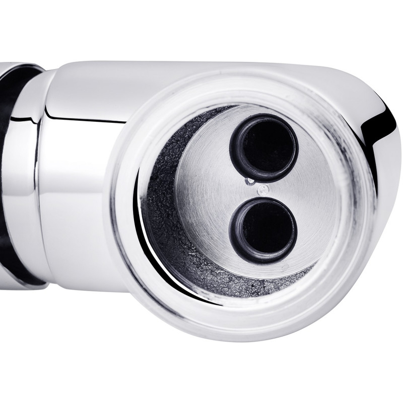 Комплект кухонная мойка Kroner Gebürstet-6050HM + смеситель Küche-C031BLK + дозатор Spender-016