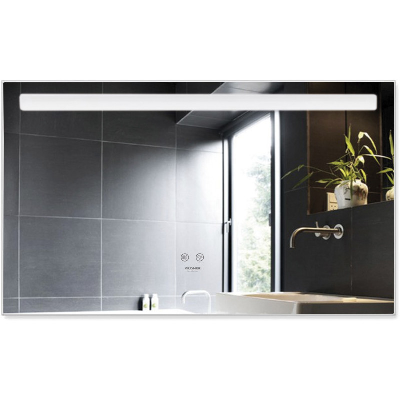 Зеркало Kroner KRP Spiegel HR5 - 8060 с LED-подсветкой и антизапотеванием