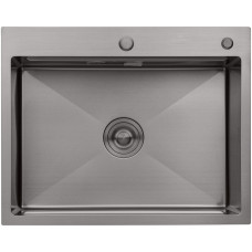 Кухонная мойка Kroner KRP Schwarze - 6350HM PVD (3.0/1.0 мм)