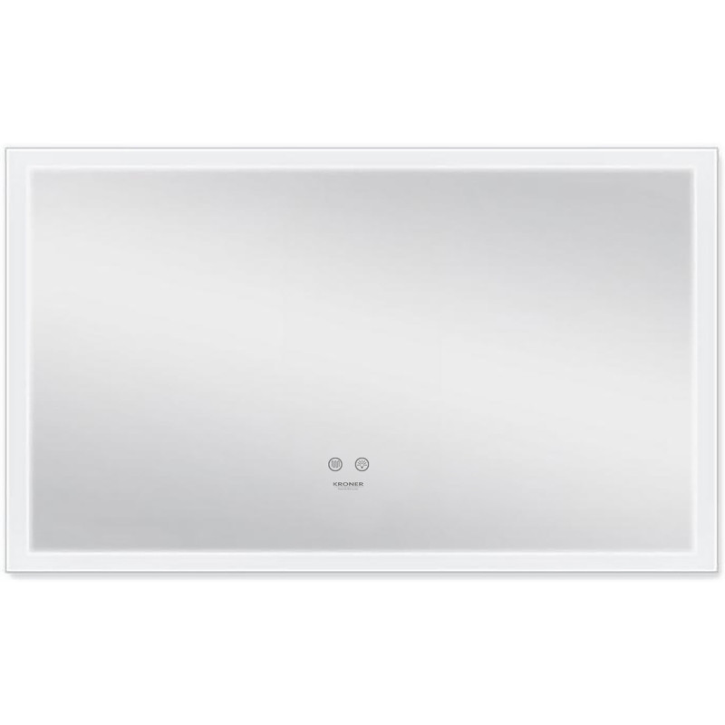 Дзеркало Kroner KRP Spiegel HR3 - 10060 з LED-підсвічуванням та антизапотіванням
