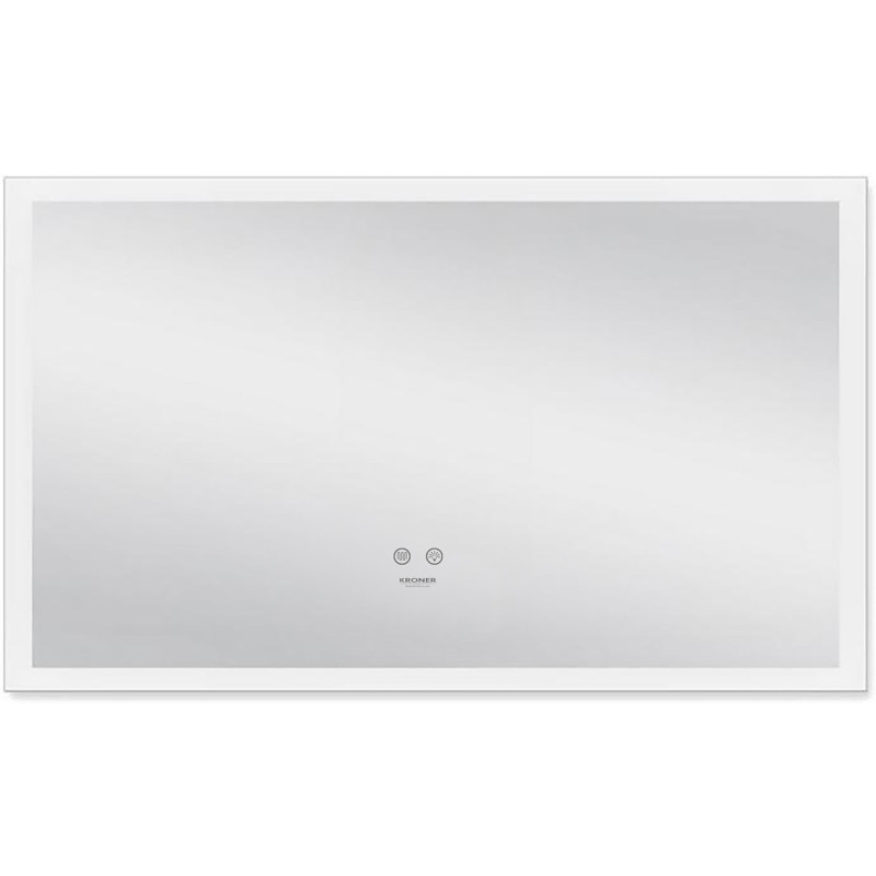 Дзеркало Kroner KRP Spiegel HR3 - 10060 з LED-підсвічуванням та антизапотіванням