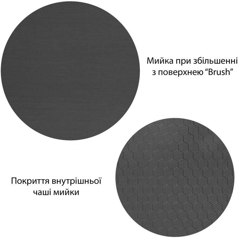 Кухонная мойка Kroner KRP Derby - 6050HM PVD (2,5/0,5 мм)