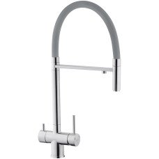 Смеситель для кухни с подключением к фильтру Kroner KRP Edelstahl Klassisch - ESG03815GRA