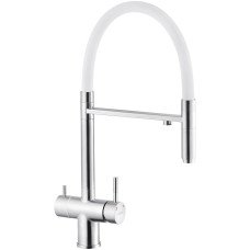Смеситель для кухни с подключением к фильтру Kroner KRP Edelstahl Klassisch - ESG03815WHI