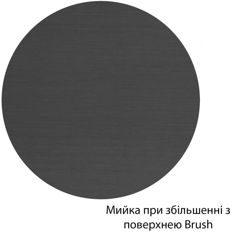 Кухонна мийка Kroner KRP Schwarze - 7848LHM PVD (3.0/1.0 мм)