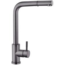 Смеситель для кухни с выдвижным изливом Kroner KRP Edelstahl Klassisch - PVD03917