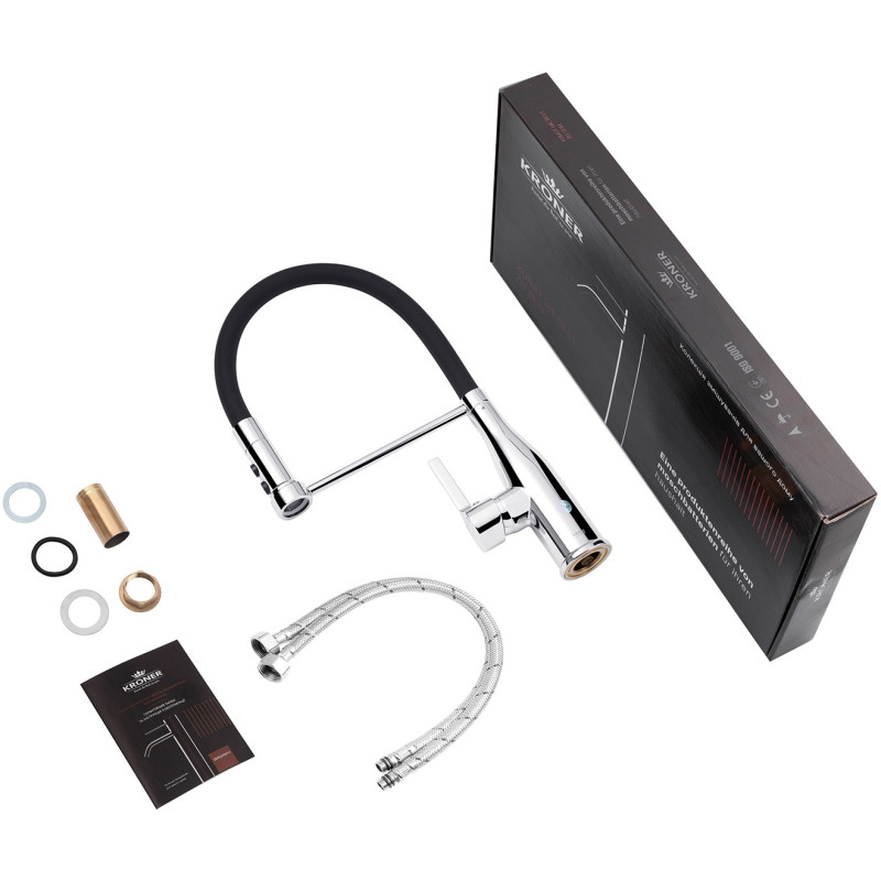 Змішувач для кухні Kroner KRP Ersel - C03111BLK