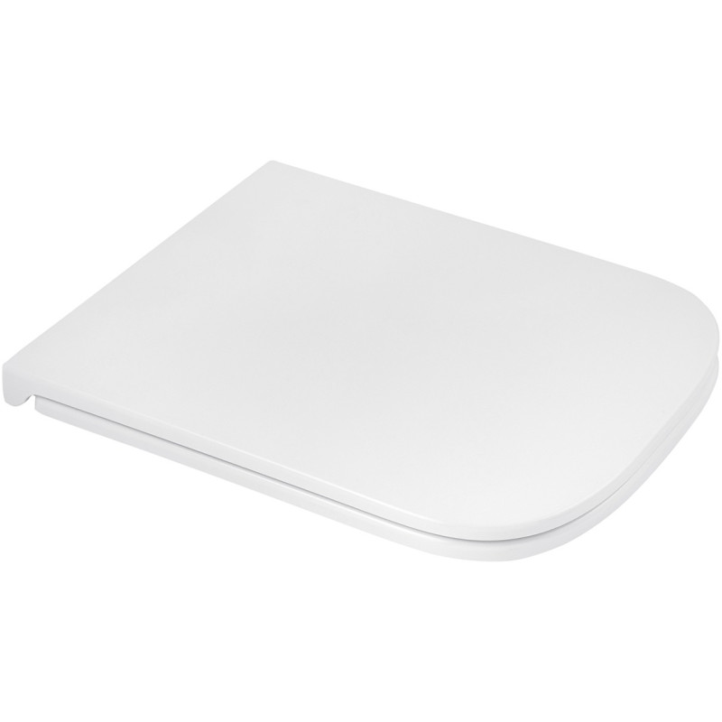 Унітаз підвісний безобідковий Kroner Eifel WHI493436 RIMLESS з сидінням Slim Duroplast / Soft-close / Quick relase (KE493436WHIR)