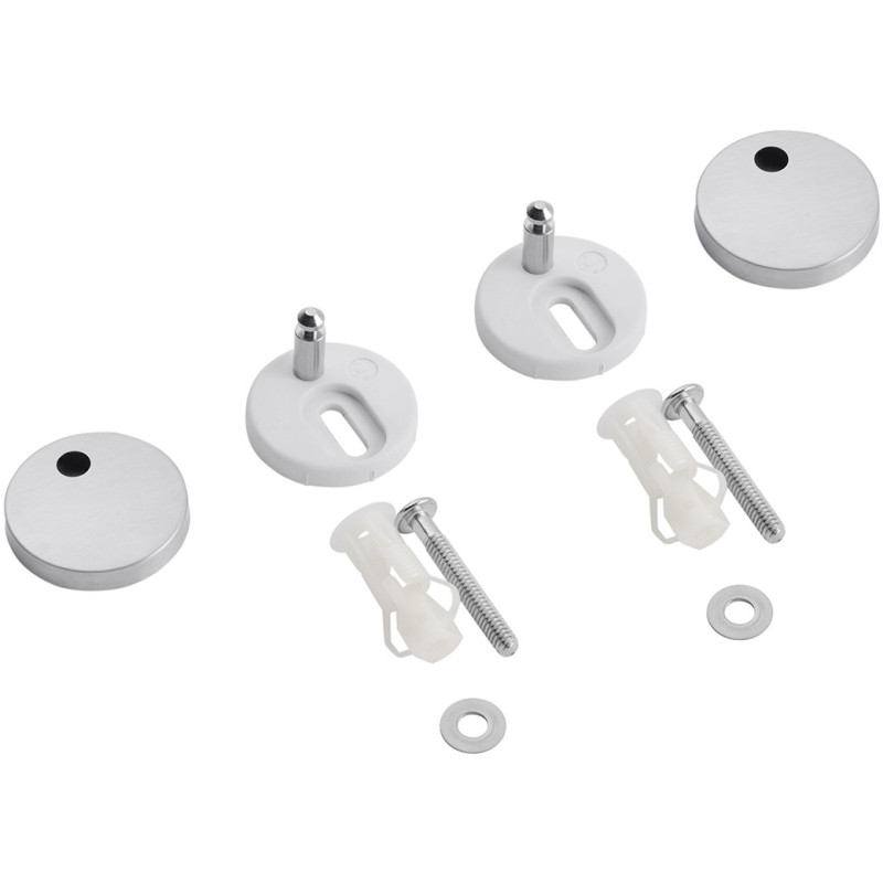 Унитаз подвесной безободковый Kroner KRP - A534UF Rimless 410х355х555 мм, сиденье Slim Duroplast / Soft-close / Quick relase