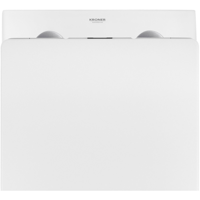 Унітаз підвісний безобідковий Kroner Harz WHI523632 RIMLESS з сидінням (KH523632WHIR)