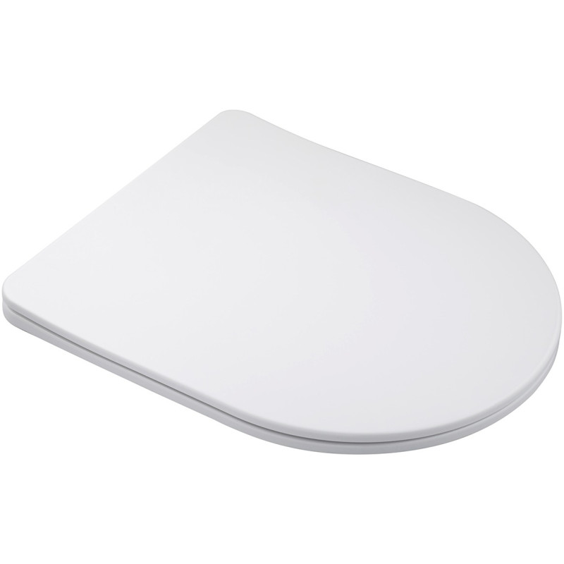 Унітаз підвісний безобідковий Kroner Harz WHI523632 RIMLESS з сидінням (KH523632WHIR)