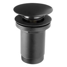 Донный клапан Ferro ROTONDO S285B-BL-B черный