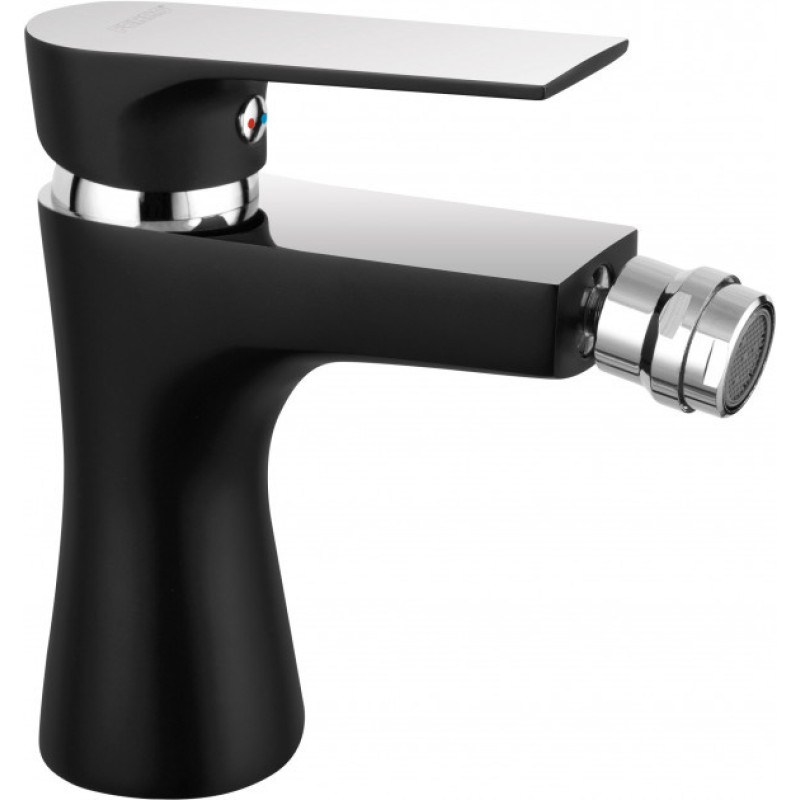 Смеситель для биде FERRO Algeo Square Black BAQ6BLC