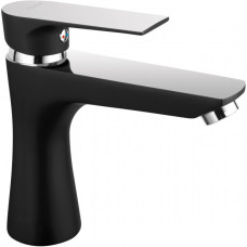Смеситель для раковины FERRO Algeo Square Black BAQ2BLC