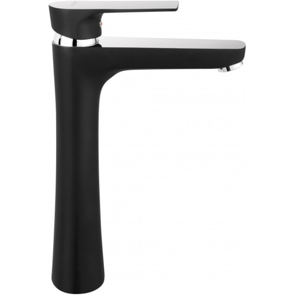 Смеситель для раковины FERRO Algeo Square Black BAQ2LBLC