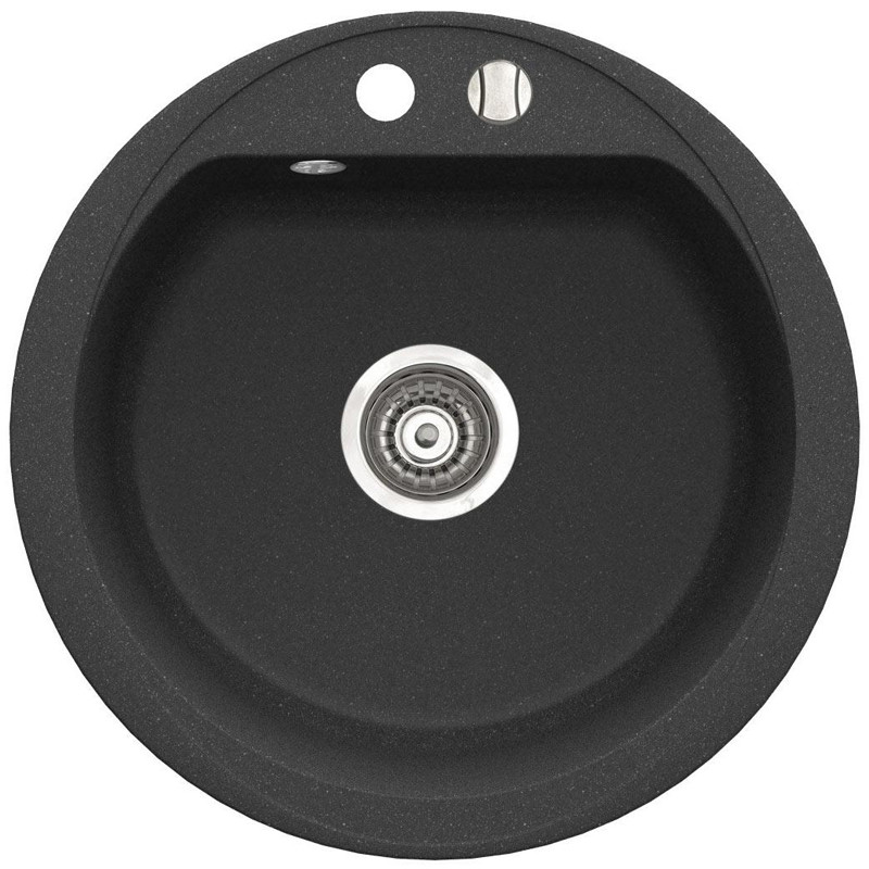 Мойка гранитная Ferro Bizzy DRG52B графит
