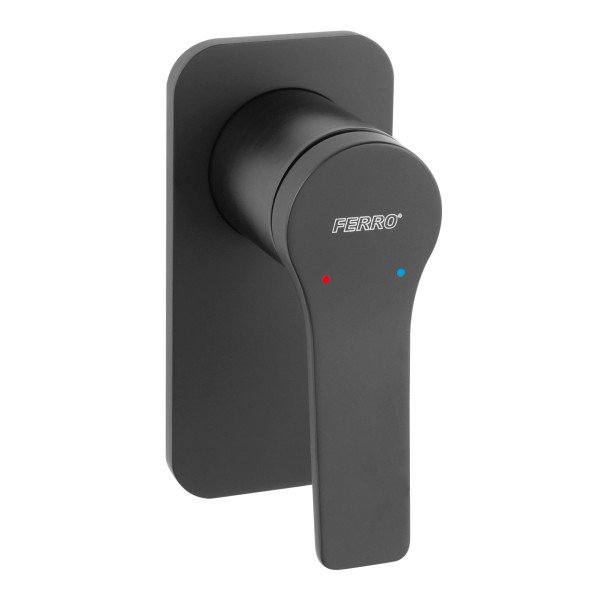 Смеситель для душа Ferro Stratos Black BSC7PABL