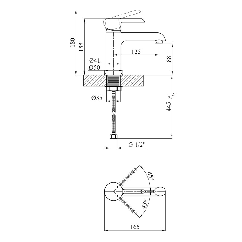 Набор 2 в 1 Kroner KRP Essen - SCH010 + Душевая система Kroner KRP Essen - SCH063