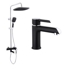 Набор 2 в 1 Kroner KRP Essen - SCH010 + Душевая система Kroner KRP Essen - SCH063