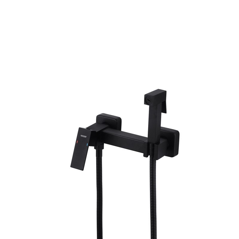 Унитаз подвесной Kroner Armada WHI513636 RIMLESS безобедочный + Смесители с гигиеническим душем Kroner KRP Edelstahl Kubus - SCH052