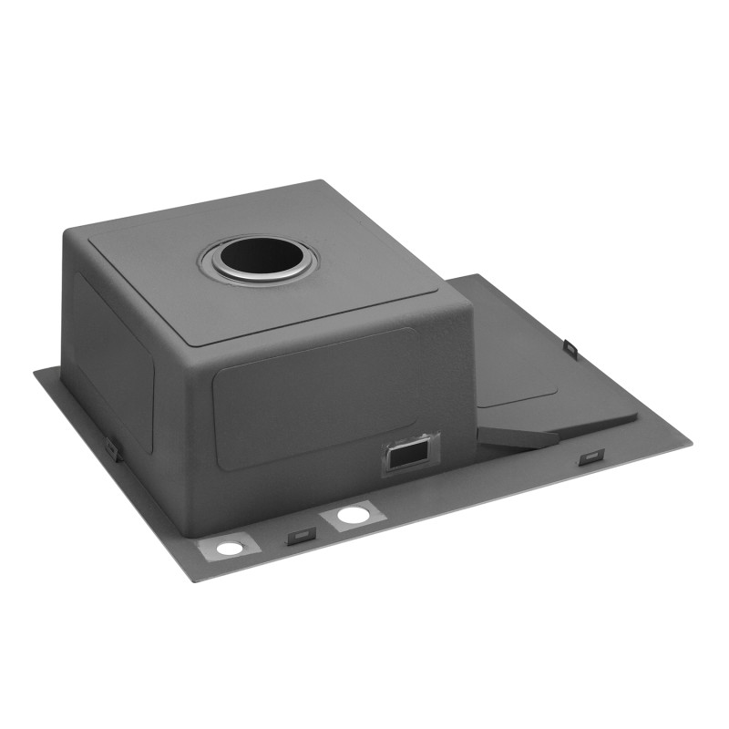  Набор 3 в 1 кухонная мойка Kroner KRP Gebürstet-6350LHM+ смеситель для кухни Kroner KRP Essen-SCH030+ дозатор
