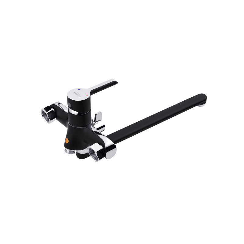 Набор 2 в 1 Смеситель для раковины Kroner KRP Essen-SCH010 + Смеситель для ванны Kroner KRP Essen-SCH070