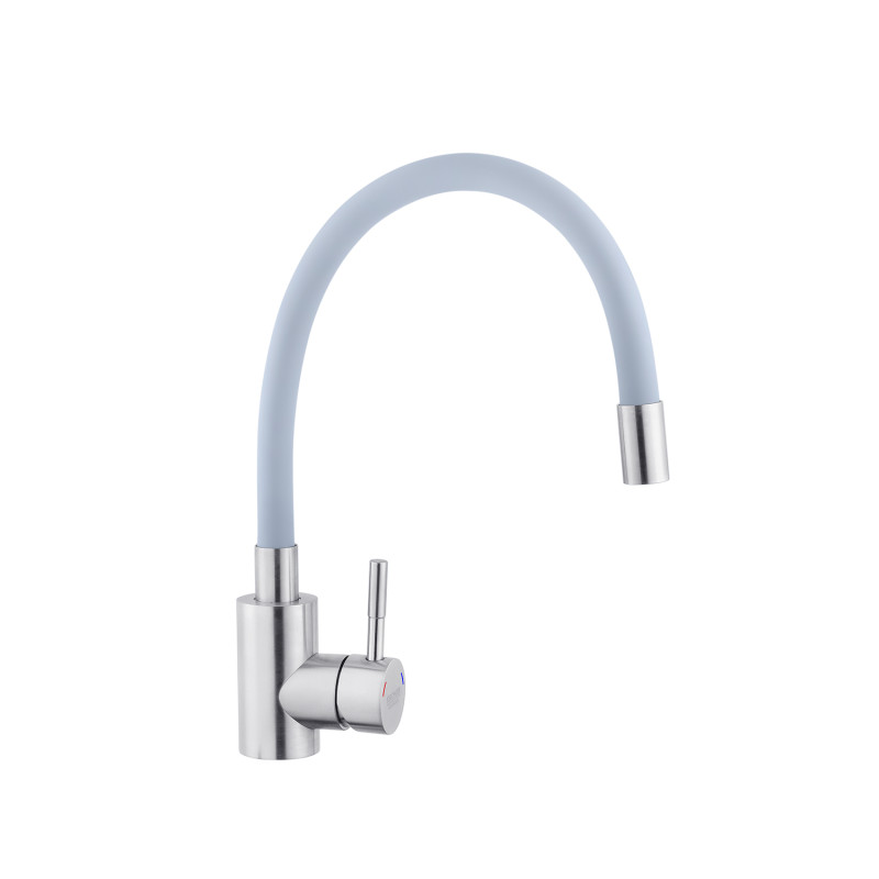 Набір 3 в 1 кухонна мийка Kroner KRP Gebürstet - 6350RHM + змішувач для кухні Kroner KRP Edelstahl Klassisch - ESG035GRA + дозатор