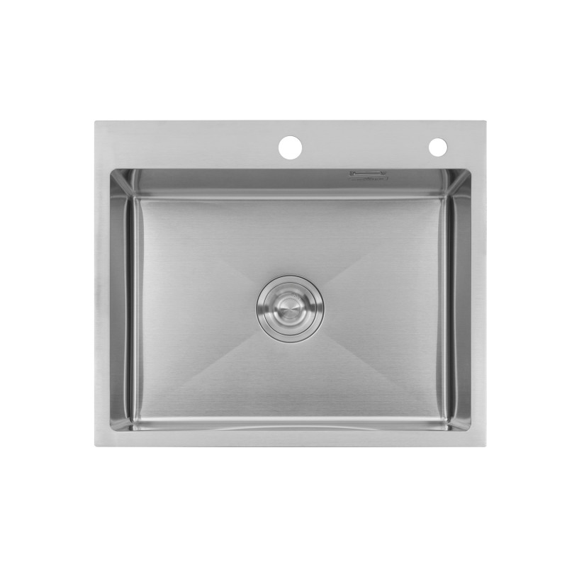  Набор 3 в 1 кухонная мойка Kroner KRP Gebürstet-6050HM+ смеситель для кухни Kroner KRP Essen-SCH030+ дозатор
