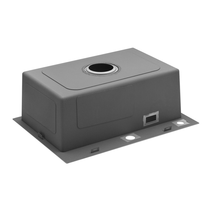  Набор 3 в 1 кухонная мойка Kroner KRP Gebürstet-5843HM+ смеситель для кухни Kroner KRP Edelstahl Klassisch-ESG03817GRA+дозатор