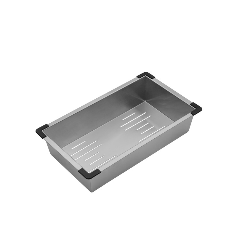  Набор 3 в 1 кухонная мойка Kroner KRP Gebürstet-6350HM + смеситель для кухни Kroner KRP Essen - C030 + дозатор