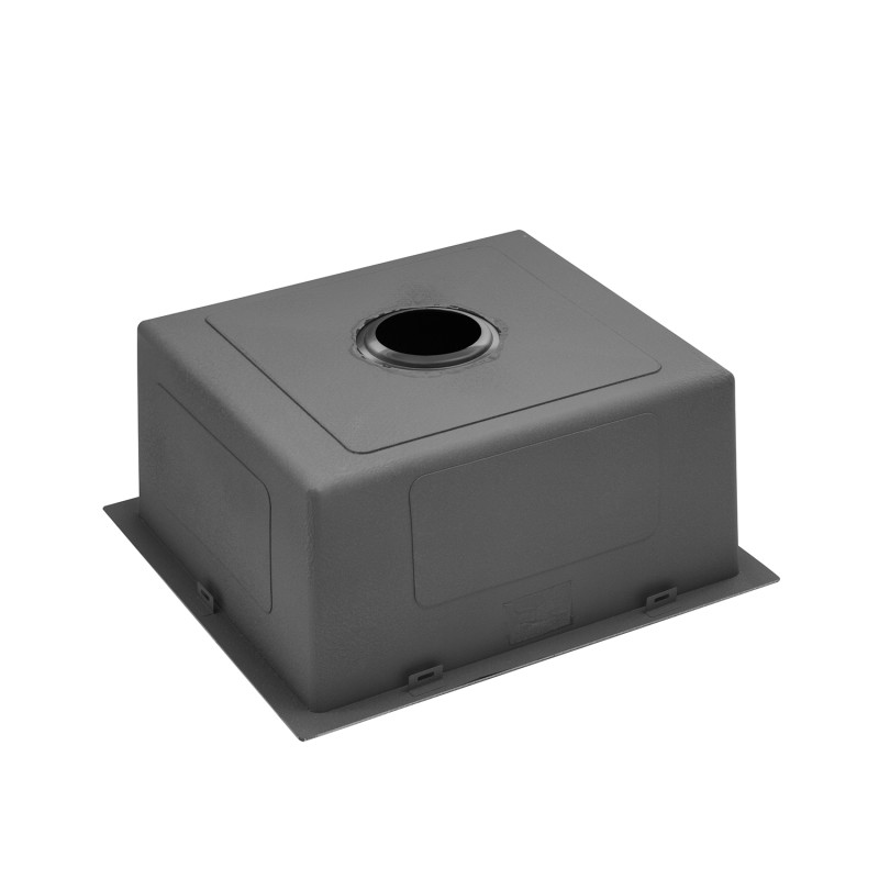 Набір 3 в 1 кухонна мийка Kroner KRP Schwarze - 4843HM PVD + змішувач для кухні Kroner KRP Edelstahl Klassisch - PVD03918 + дозатор