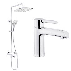 Набір 2 в 1 Kroner KRP Essen - C010 + Душова система Kroner KRP Essen - C063