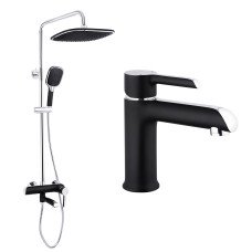 Набір 2 в 1 Kroner KRP Essen - SCH010 + Душова система Kroner KRP Essen - SCH063