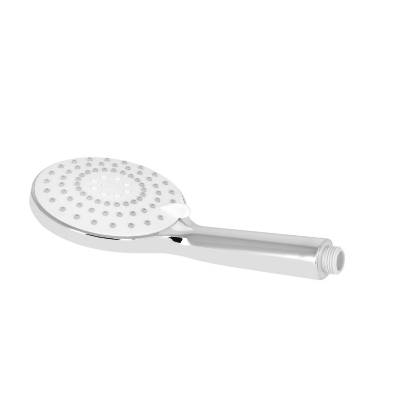 Набор 2 в 1 Смеситель для раковины Lidz Latwa White + Душевая система Lidz Latwa 1030 White