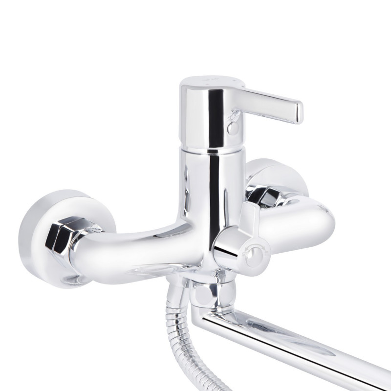 Набор 2 в 1 Qtap Cardinal QTCAR270CRM45654 Chrome + Qtap Cardinal QTCAR260CRM45657 Chrome