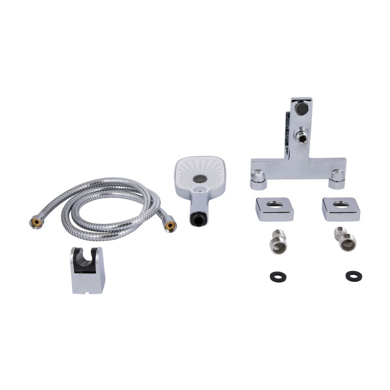 Набор 2 в 1 Qtap Gemini QTGEM270CRM45673 Chrome + Qtap Gemini QTGEM259CRM45681 Chrome
