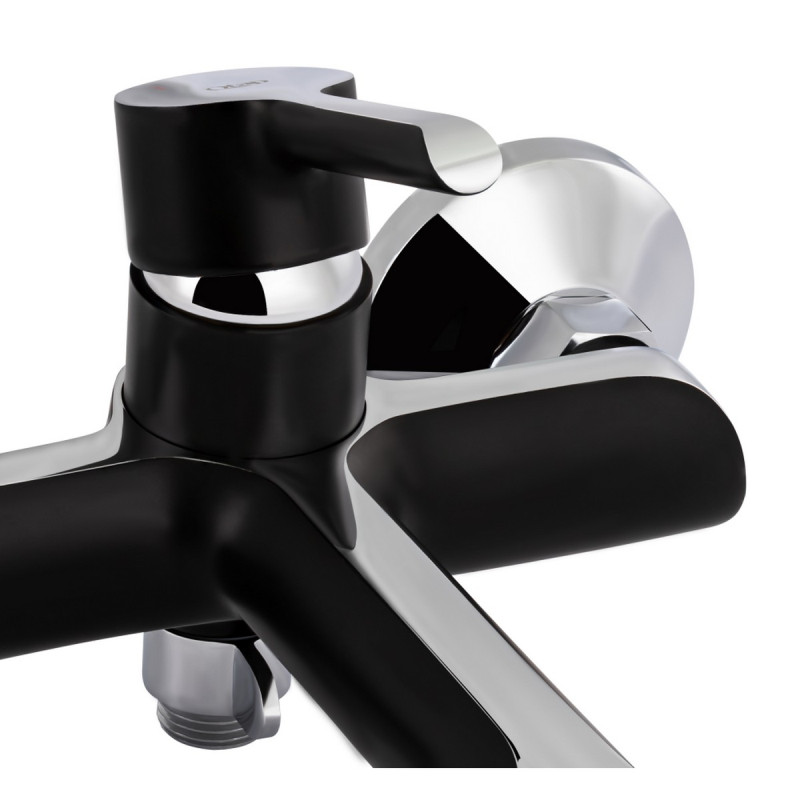 Набор 2 в 1 Qtap Grand QTGRABCR001F Black Matt + Qtap Grand QTGRABCR006 Chrome/Black