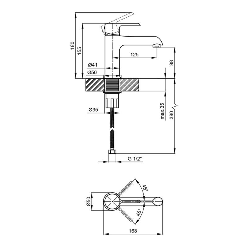 Набор 2 в 1 Qtap Grand QTGRABCR001F Black Matt + Qtap Grand QTGRABCR006 Chrome/Black