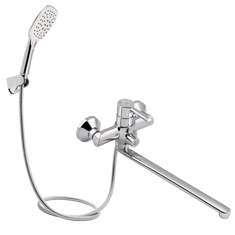 Набор 2 в 1 Qtap Grand QTGRA272CRM45670 Chrome + Qtap Grand QTGRACRM005 Chrome